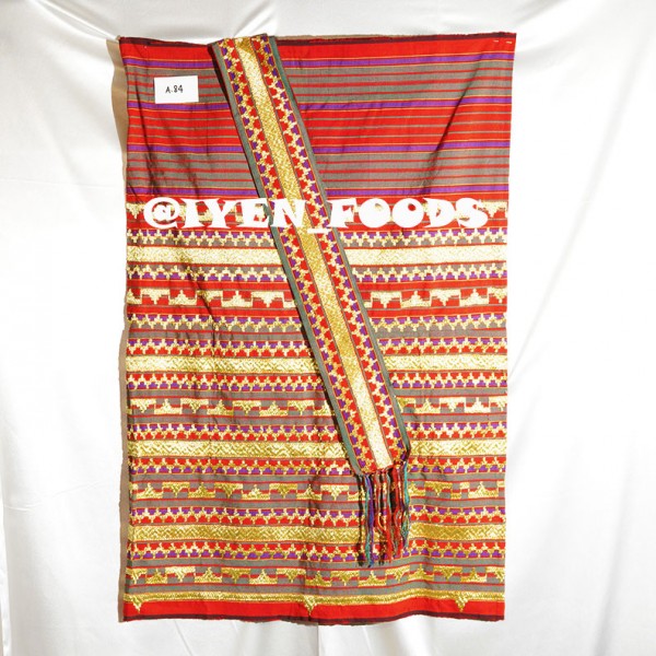 A84 KAIN TAPIS ABUNG BAHAN WARNA MOTIF TAJUK